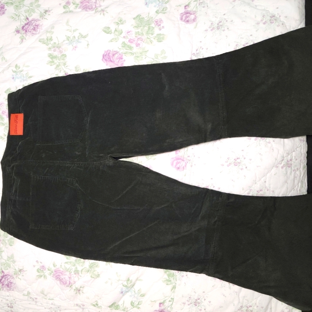 Home folk flare corduroy